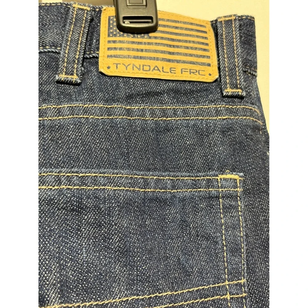 Tyndale FRC Mens Flame Resistant Jeans Dark Indigo CAT 2 NFPA 2112 18 CAL Denim